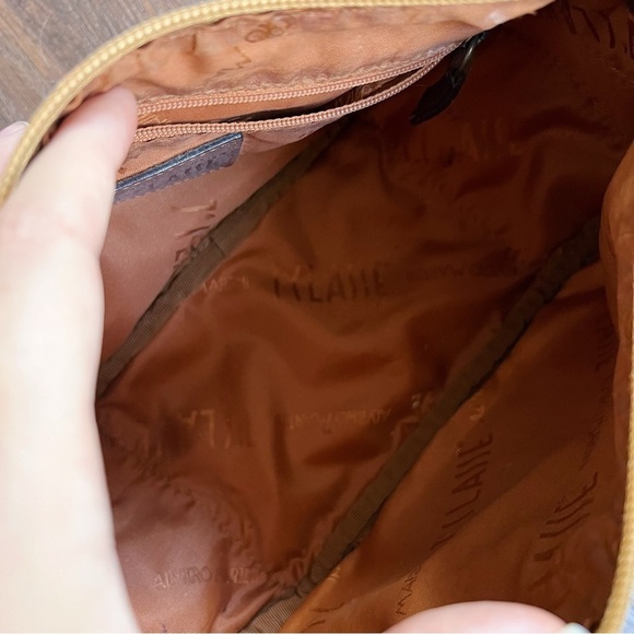 Alviero Martini • 1 Classe map purse Geo Classic shoulder bag crossbody leather - Picture 9 of 13